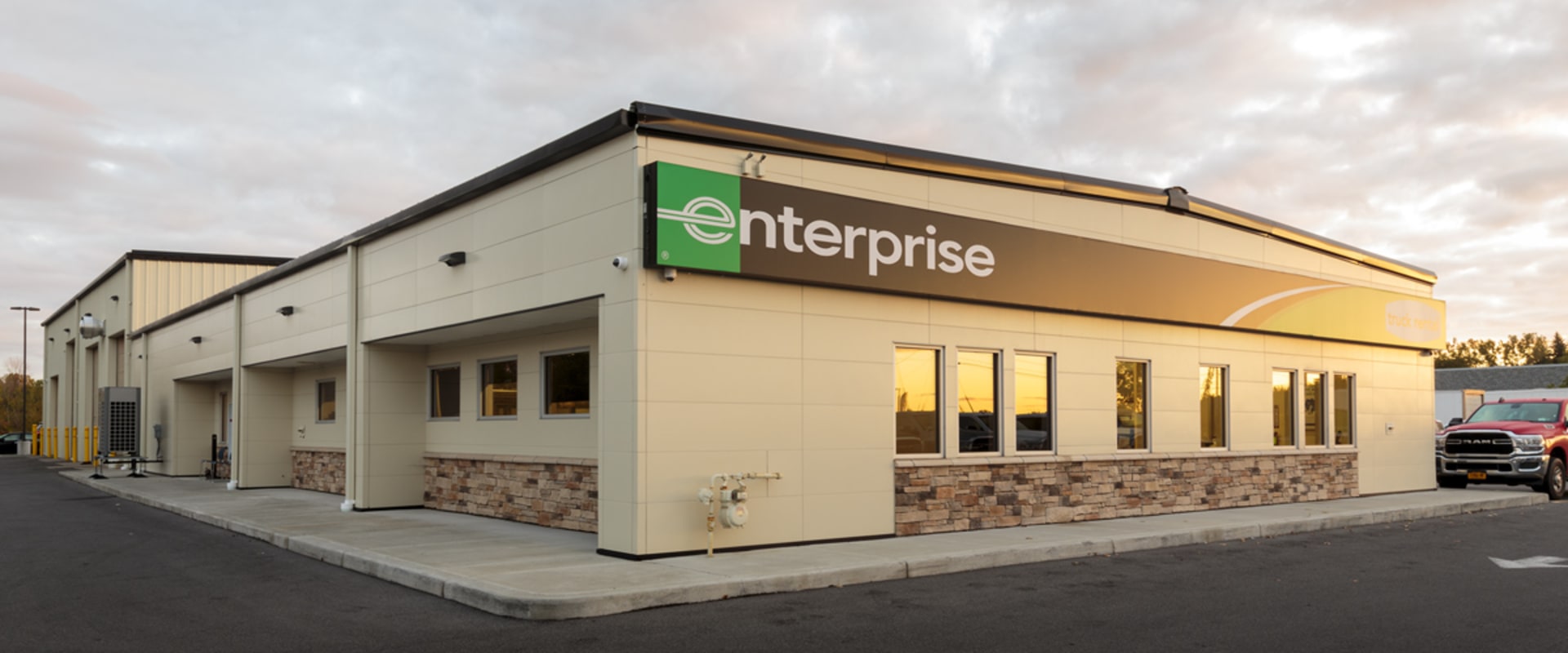 What is enterprise truck rental?